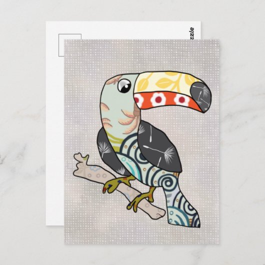 Tukan Briefkaart (Voorkant / Achterkant)