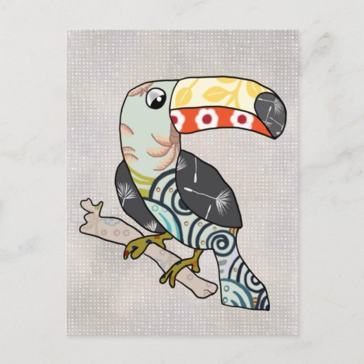 Tukan Briefkaart (Voorkant)
