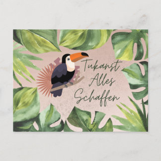 Tukan Postkarte „Tukanst alles schaffen“ Briefkaart