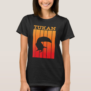 Tukan Shadow Silhouette op Sunset T-shirt