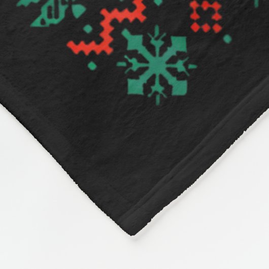 Tuki Tuki Santa Hat Spanish Mexican Christmas Swea Fleece Deken (Hoek)