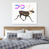 Tuktu - Cariou Canvas Afdruk (Insitu (Slaapkamer))