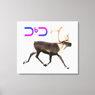 Tuktu - Cariou Canvas Afdruk