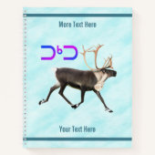 Tuktu - Cariou op sneeuw Notitieboek (Voorkant)