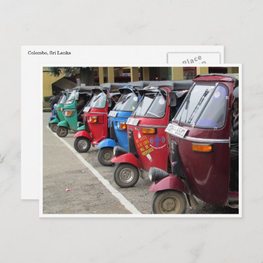 tuktuintuks briefkaart (Voorkant / Achterkant)