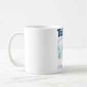 TukTuk Blue Print Koffiemok (Links)