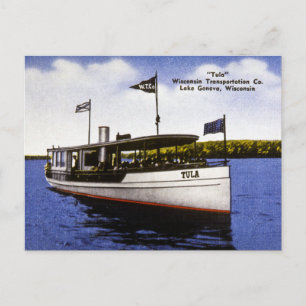 "Tula" Wisconsin Transportation Co. Briefkaart