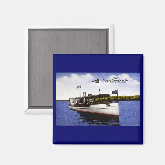 "Tula" Wisconsin Transportation Co. Magneet (Voorkant / Achterkant)