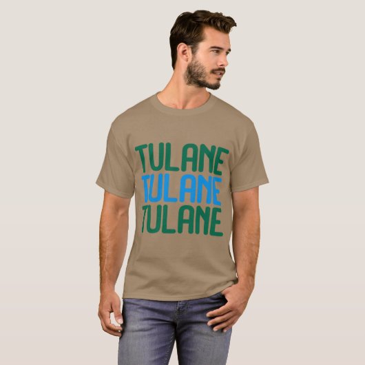 tulane 1 t-shirt (Voorkant volledig)