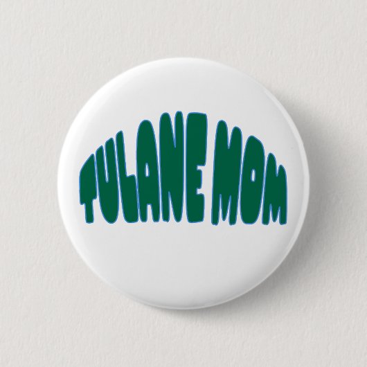 Tulane Universiteit MOM Ronde Button 5,7 Cm (Voorkant)