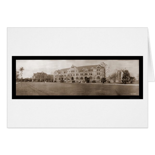 Tulane University LA Foto 1909 (Voorkant Horizontaal)
