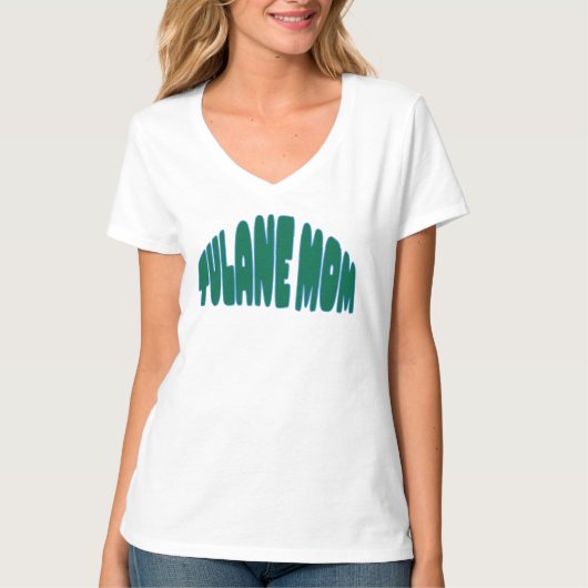 TULANE UNIVERSITY MOEDER T-SHIRT (Voorkant)
