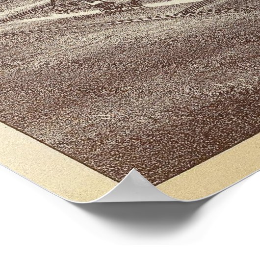 Tulare boerderijen poster (Hoek)