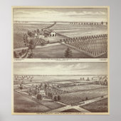 Tulare boerderijen poster (Voorkant)