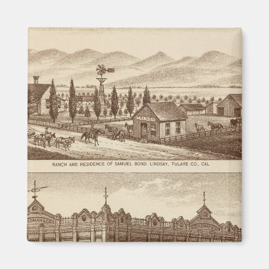 Tulare Co Bank Magneet (Voorkant)