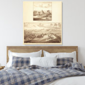 Tulare Co ranch, station Canvas Afdruk (Insitu (Slaapkamer))