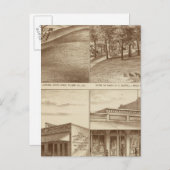 Tulare Co ranches, kantoren Briefkaart (Voorkant / Achterkant)