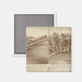 Tulare Co ranches, kantoren Magneet (Voorkant / Achterkant)