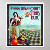 Tulare County Citrus Fair Poster (Voorkant)