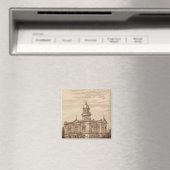Tulare County Court House Magneet (Insitu (Vaatwasser))
