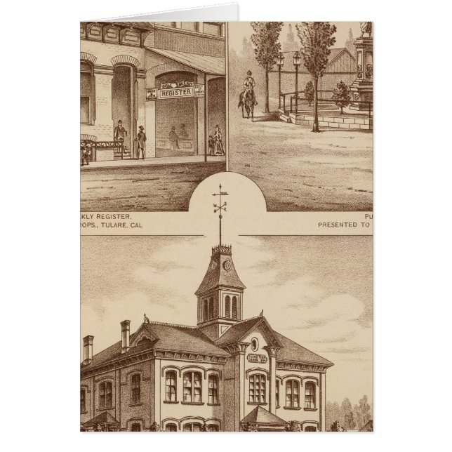 Tulare School, Californië (Voorkant)