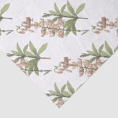 Tulbandlelie Bloem Patroon Tissuepapier (Detail)