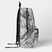 Tule Astronaut Kosmische Streetwear Rugzak (Links)