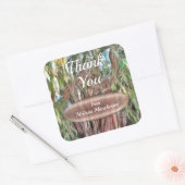 Tule bedankt Oaxaca OAX1 Vierkante Sticker (Envelop)