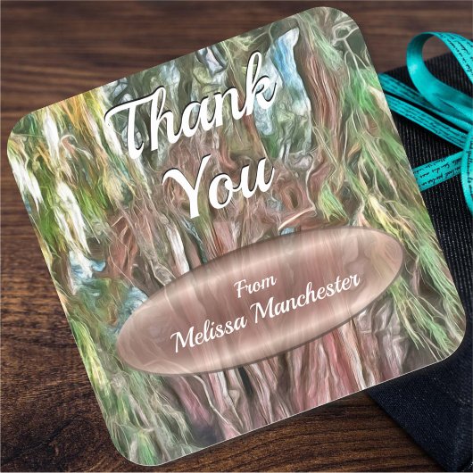 Tule bedankt Oaxaca OAX1 Vierkante Sticker