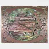 Tule Oaxaca OAX1 Fleece Deken (Voorkant (Horizontaal))