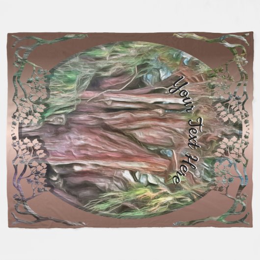 Tule Oaxaca OAX1 Fleece Deken (Voorkant (Horizontaal))