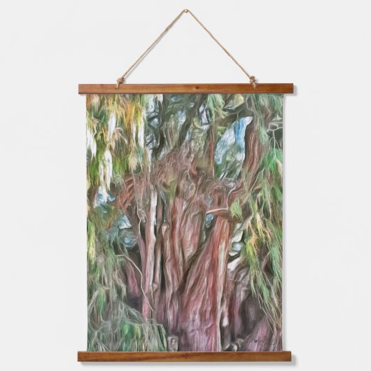 Tule Oaxaca OAX1 Hangend Wandkleed (Voorkant)