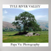 TULE RIVER VALLEY POSTER (Voorkant)