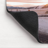 Tulelake, California Winter Sunset Muismat (Hoek)