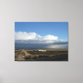 Tulelake In Vroeg Winter 3 Canvas Afdruk (Voorkant)