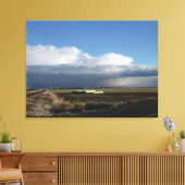 Tulelake In Vroeg Winter 3 Canvas Afdruk (Insitu (Woonkamer))