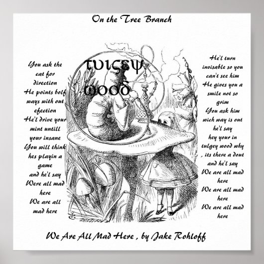 tulgehout poster (Voorkant)