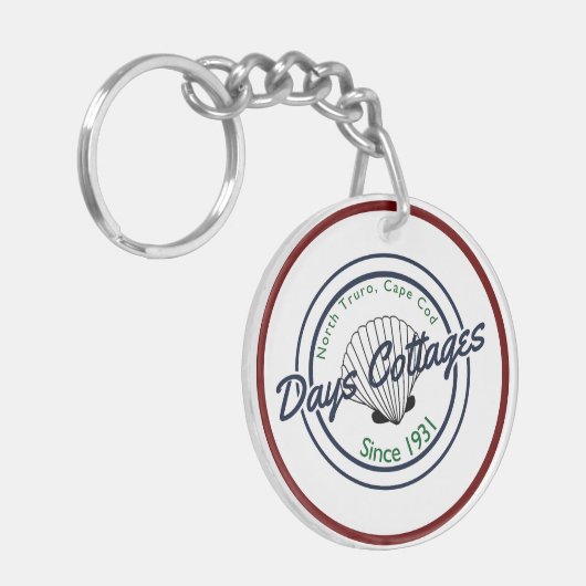 Tulip #7, Dagen Cottages Sleutelhanger (Voorkant Links)