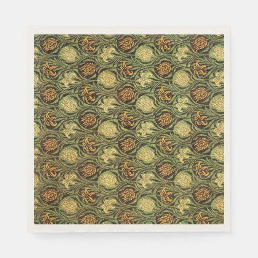 Tulip and Lily, famous pattern, Servet (Voorkant)