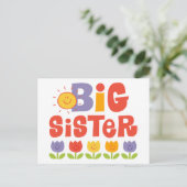 Tulip Big Sister Briefkaart (Staand voorkant)