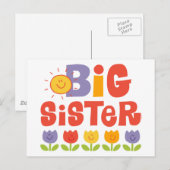 Tulip Big Sister Briefkaart (Voorkant / Achterkant)