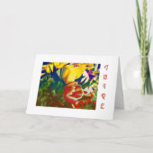 Tulip Birthday Kaart (Voorkant)