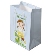 Tulip Birthday Medium Cadeauzakje (Voorkant Gekanteld)