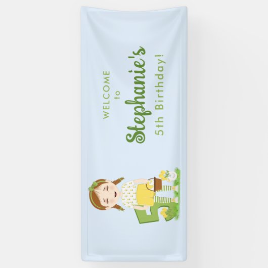 Tulip Birthday Spandoek (Verticaal)