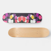 Tulip Bloom Skateboard Deck (Horizontaal)