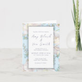 Tulip Blue Floral Wedding (Voorkant)
