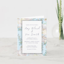 Tulip Blue Floral Wedding