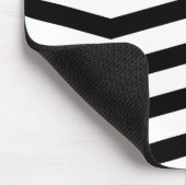 Tulip Botanische Chevron Stripe Patroon Muismat (Hoek)