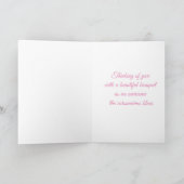 Tulip Bouquet Blank Card All Occasion Card Kaart (Binnen)