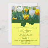 Tulip Bridal Shower-uitnodiging Kaart (Voorkant)